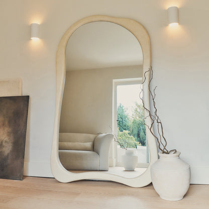 Arcurva - Miroir irrégulier extra large pleine longueur 190 cm x 120 cm