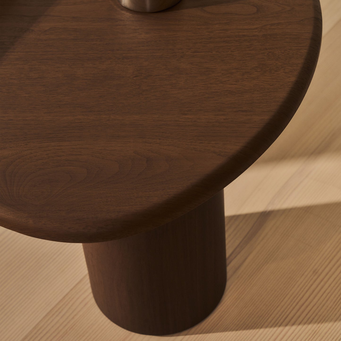 Savanna - Table basse en bois irrégulier foncé