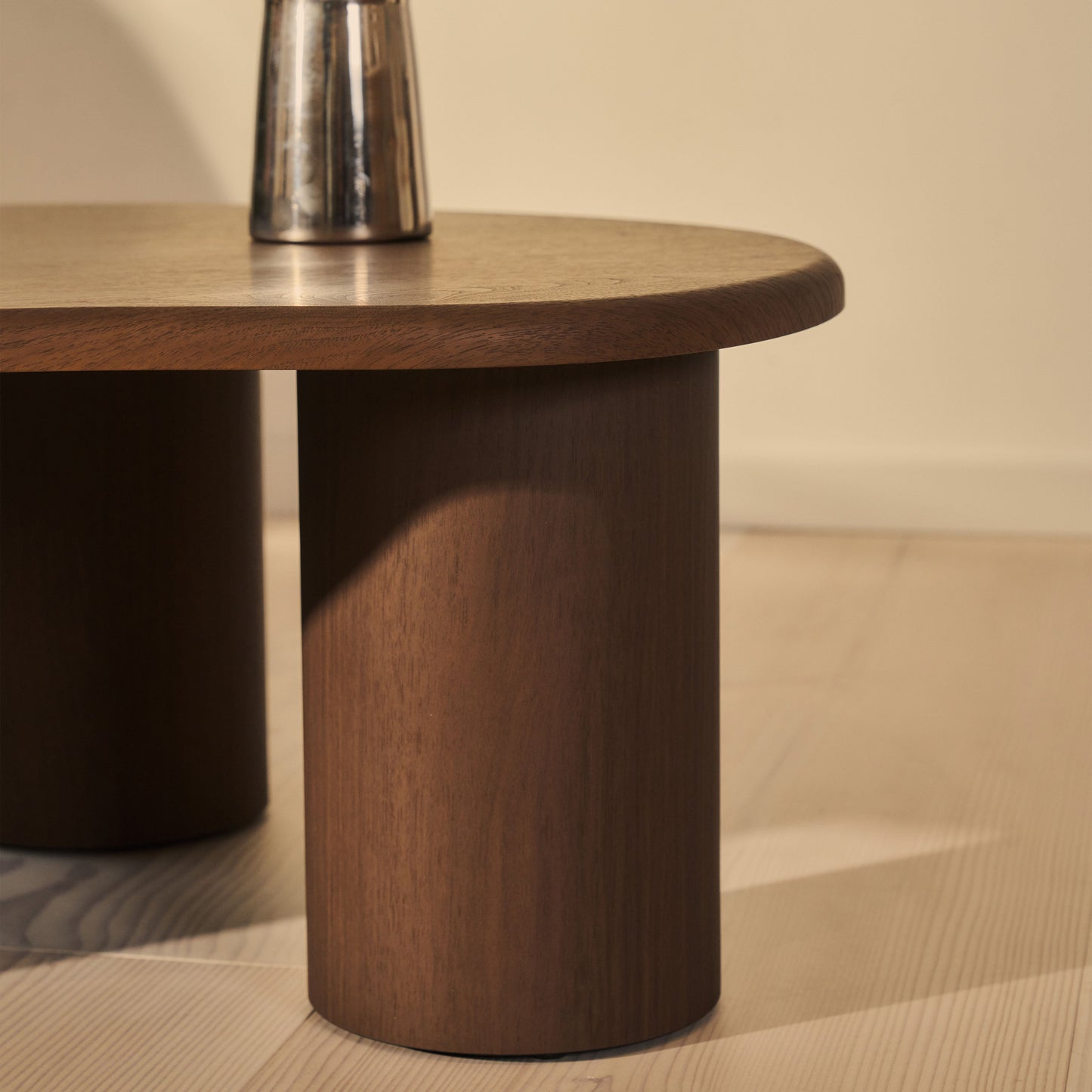 Savanna - Table basse en bois irrégulier foncé