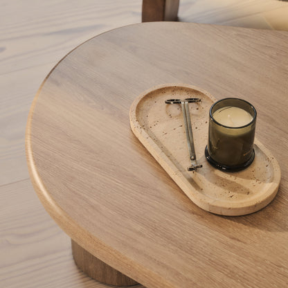 Savanna - Table basse en bois irrégulier lavé