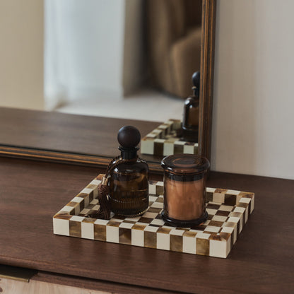 Amelia - Miroir de Cheminée Arqué en Métal Doré 100cm x 87cm