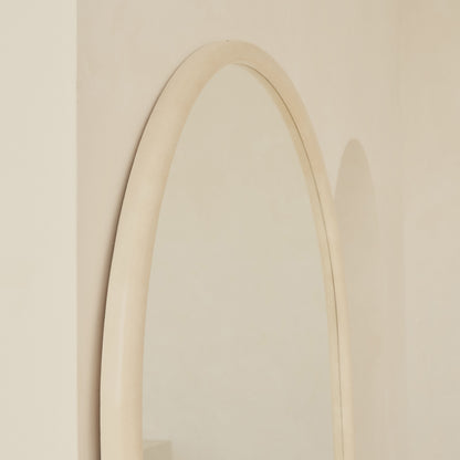 Amora - Miroir en béton arqué extra large pleine longueur 200 cm x 120 cm