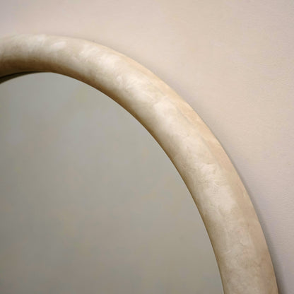 Amora - Miroir en béton grand format arche pleine longueur 172cm x 60cm