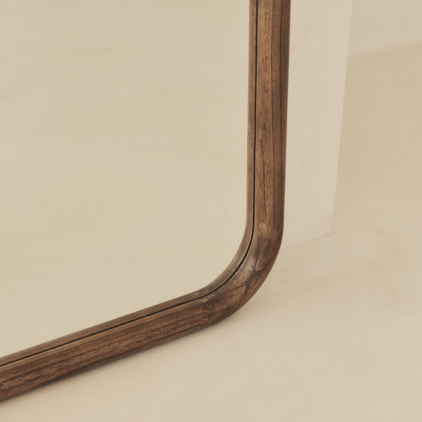 Amora - Miroir en bois chaud grand format plein pied arche 180cm x 90cm
