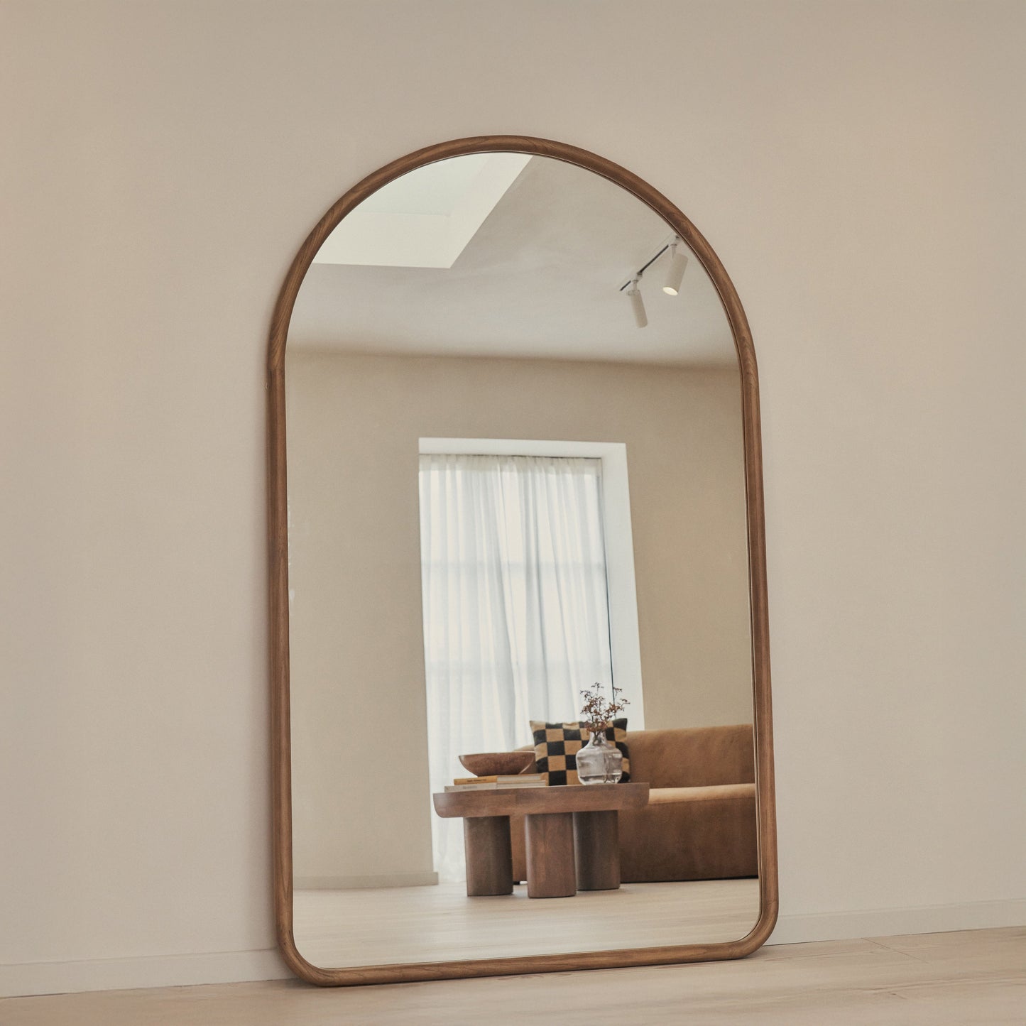Amora - Miroir Arqué Extra Large Pleine Longueur 200 cm x 120 cm