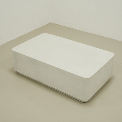 Angelo - Table basse rectangulaire minimaliste en béton grande