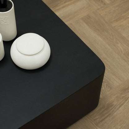 Angelo - Table Basse Rectangulaire Minimaliste Onyx Grande