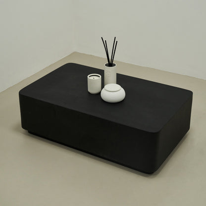 Angelo - Table Basse Rectangulaire Minimaliste Onyx Grande