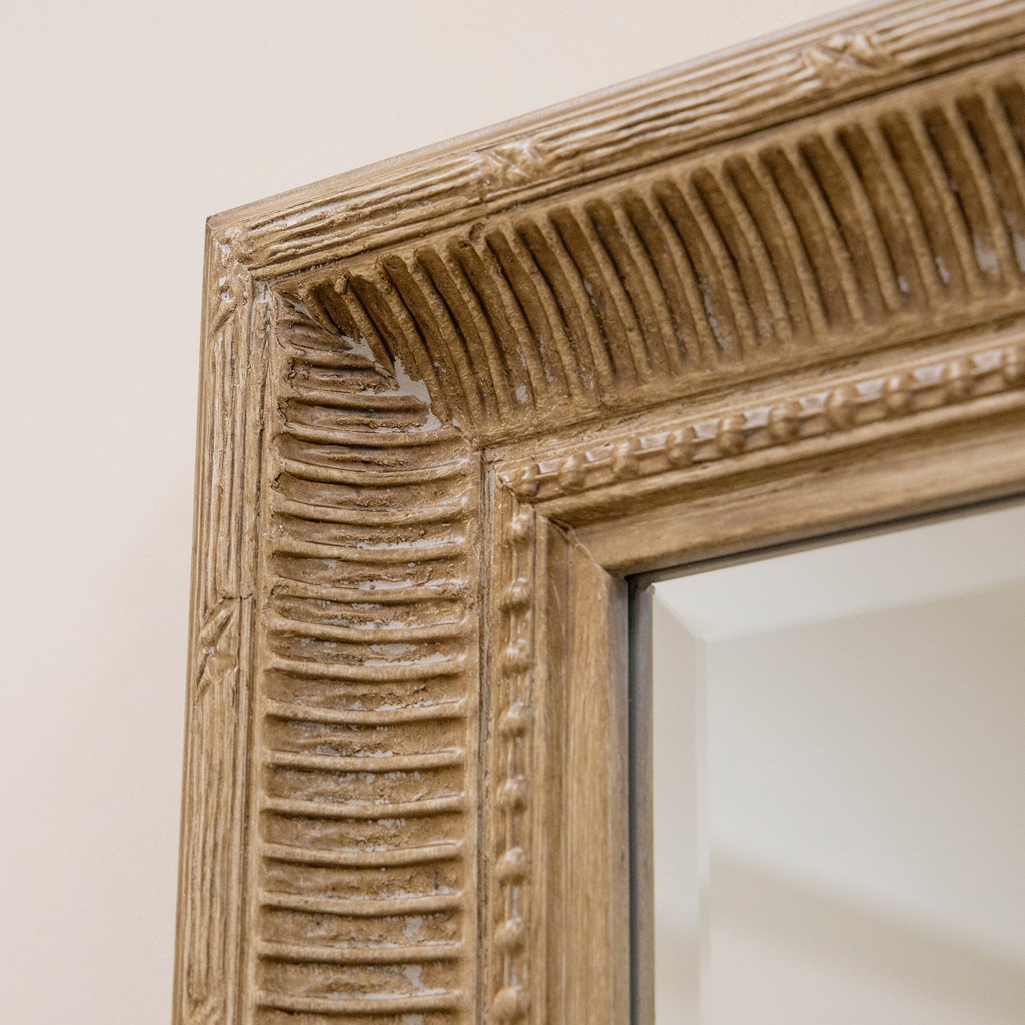 Antoine - Miroir Rectangulaire en Bois Lavé Extra Large Pleine Longueur 185cm x 100cm