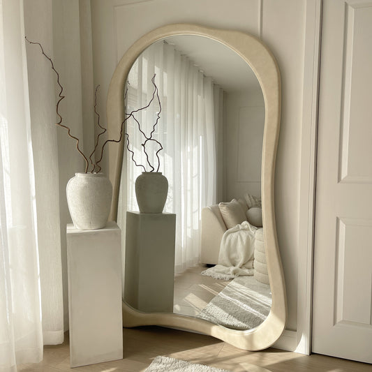 Arcurva - Miroir irrégulier extra large pleine longueur 190 cm x 120 cm