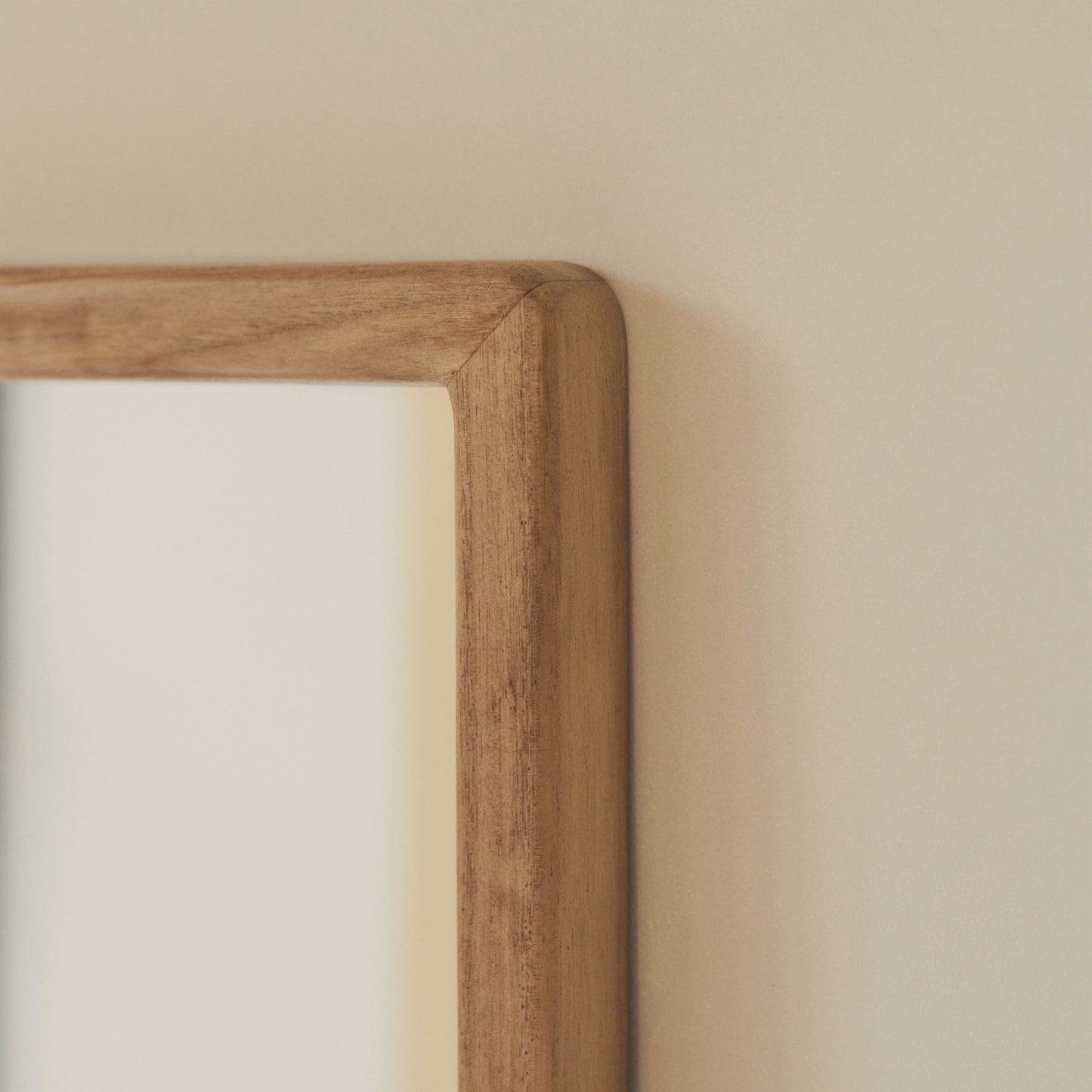 Arden - Miroir en bois clair pleine longueur 140cm x 45cm