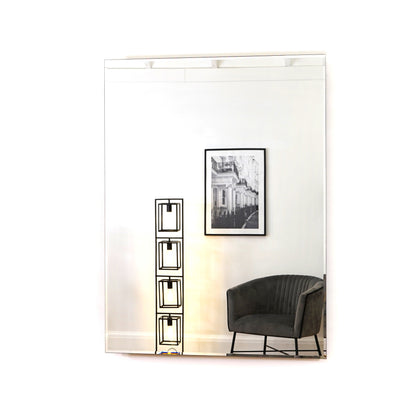 Edge - Grand miroir rectangulaire sans cadre 120cm x 90cm