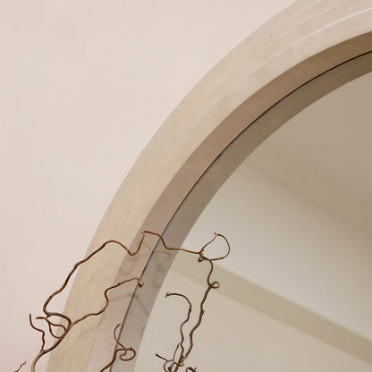 Luciana - Miroir en béton arqué pleine longueur 180cm x 110cm