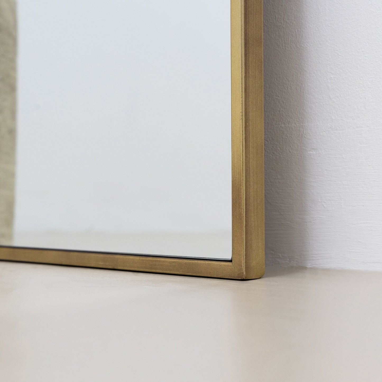 Liberty - Miroir Métallique Arqué Grand Pleine Longueur Or 160cm x 60cm