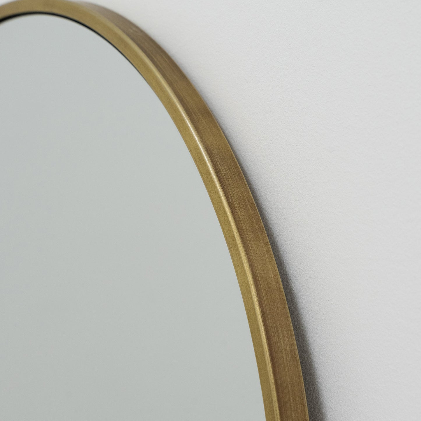 Liberty - Miroir Métallique Arqué Grand Pleine Longueur Or 160cm x 60cm