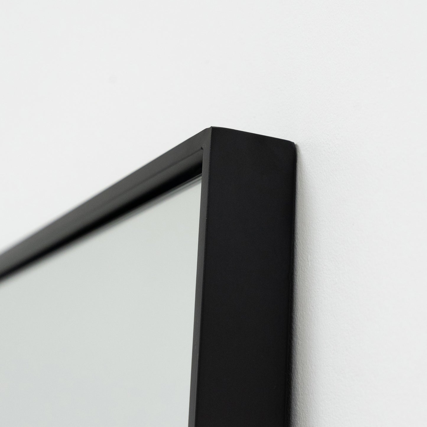 Theo - Miroir Métallique Noir Extra Large Pleine Longueur 200cm x 100cm