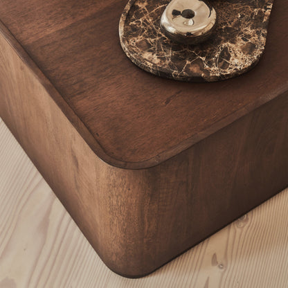 Fairmont - Table Basse Rectangulaire Premium en Bois Foncé
