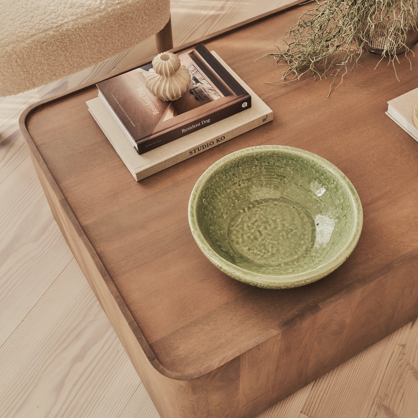 Fairmont - Table basse rectangulaire premium en bois chaud