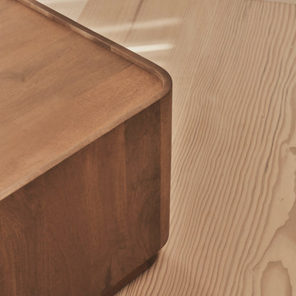Fairmont - Table basse rectangulaire premium en bois chaud