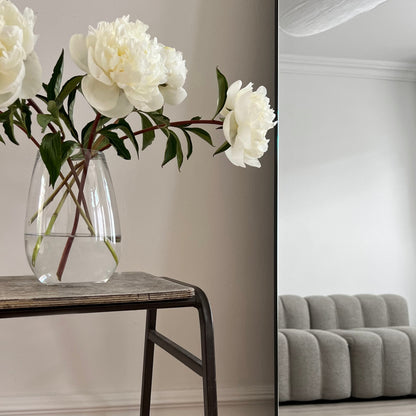 Edge - Miroir sans cadre extra large en arc, pleine longueur 179cm x 110cm