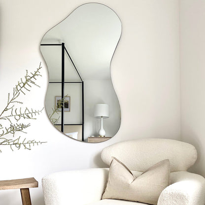 Edge - Grand Miroir d'Étang Sans Cadre Irregulier 120cm x 70cm