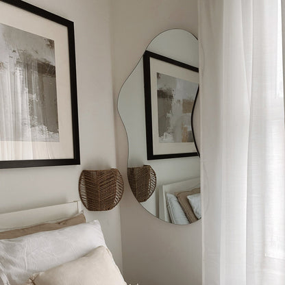 Edge - Grand Miroir d'Étang Sans Cadre Irregulier 120cm x 70cm
