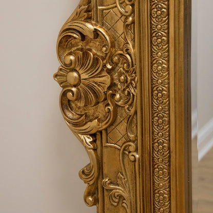 Ella Grande - Grand miroir de sol orné 190cm x 140cm