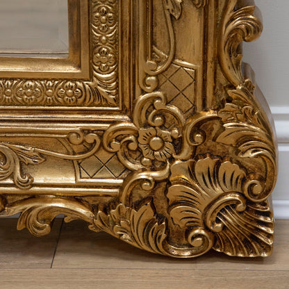 Ella Grande - Grand miroir de sol orné 190cm x 140cm