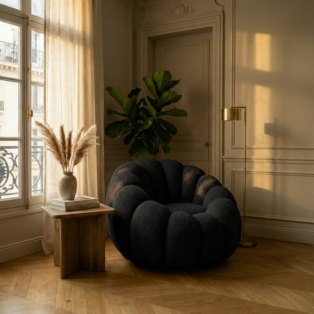 Fauteuil Nuage — Tissu Bouclette