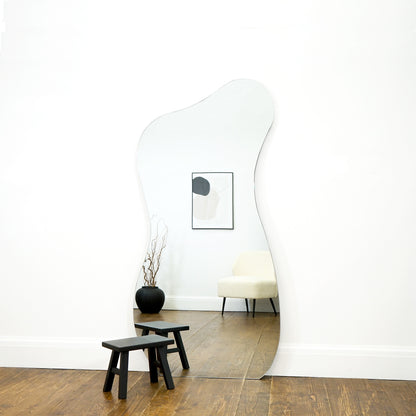 Edge - Grand Miroir d'Étang Sans Cadre Pleine Longueur 170cm x 80cm