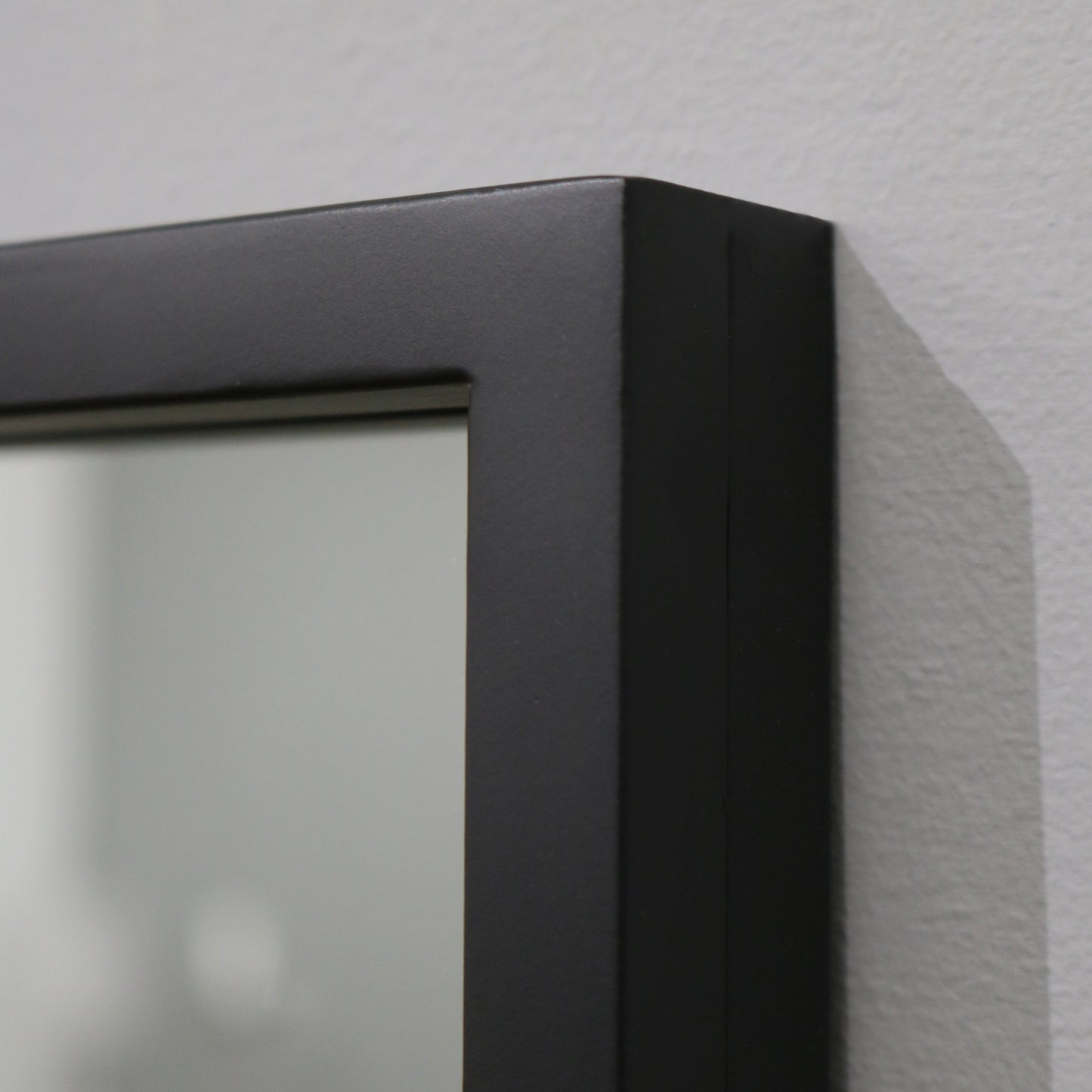 Islington - Miroir Industriel Métallique Noir Pleine Longueur 170cm x 80cm