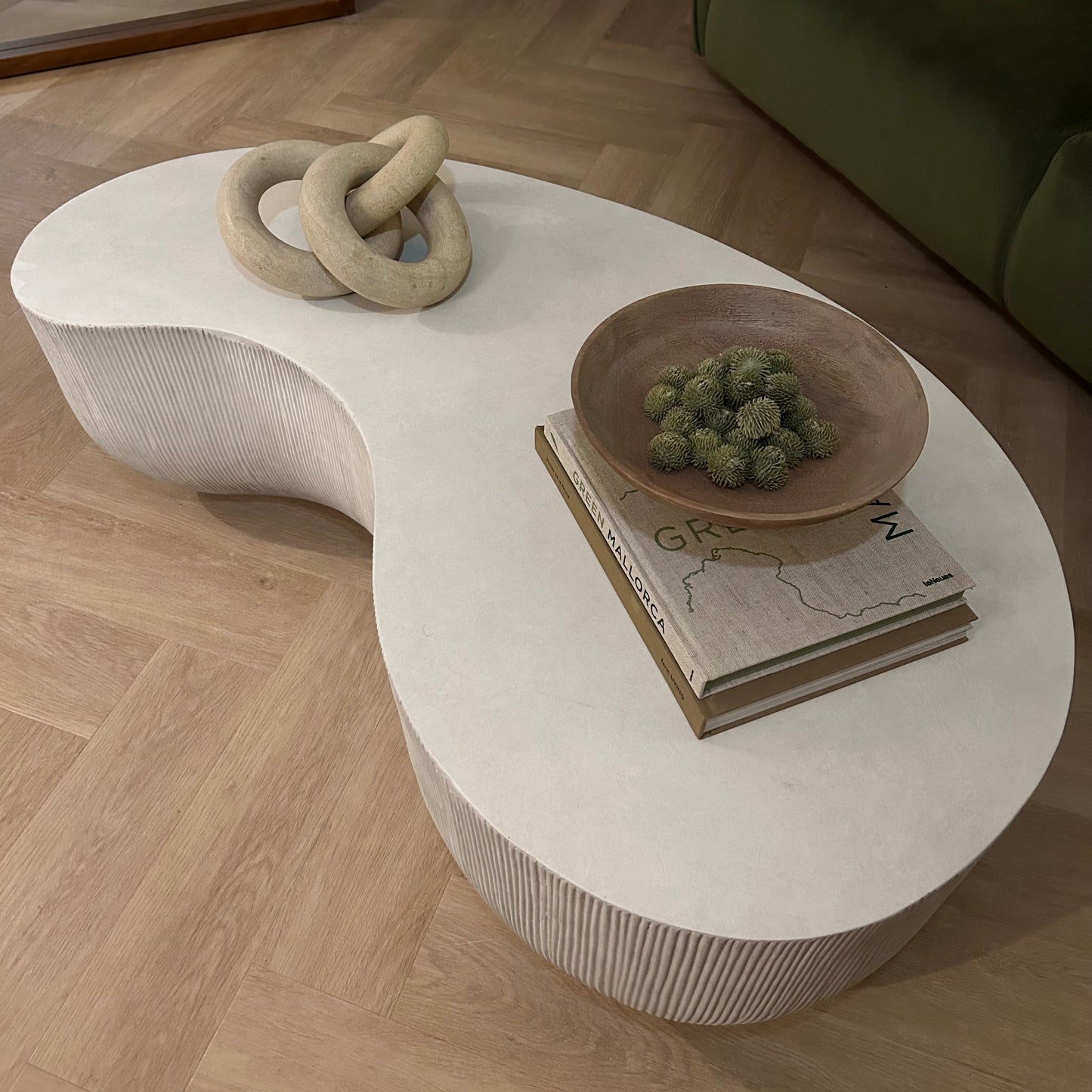Leonardo - Grande Table Basse Minimaliste en Béton Forme