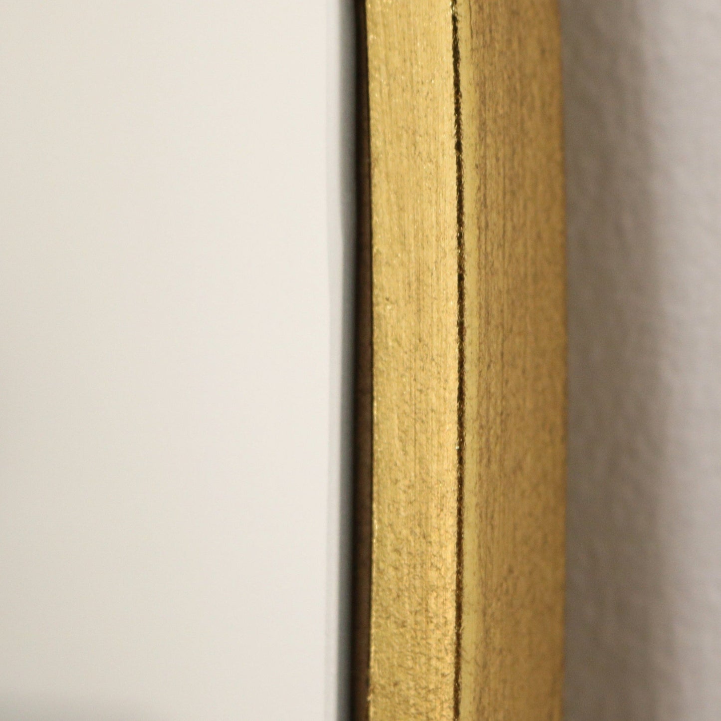 Liberty - Miroir Métallique Arqué Pleine Longueur 180cm x 110cm Or