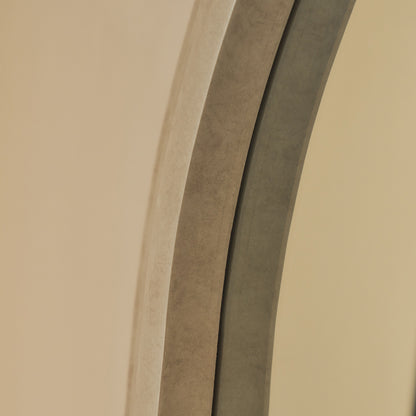 Luciana - Miroir en béton cintré pleine longueur 200cm x 100cm