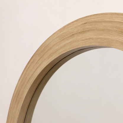 Luciana - Miroir en bois lavé arche pleine longueur 180cm x 110cm