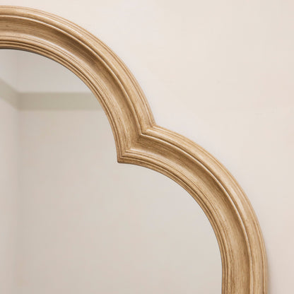 Melilla - Miroir en bois vieilli arche pleine longueur 190cm x 99cm