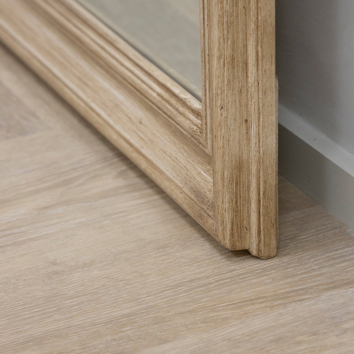 Melilla - Miroir en bois vieilli arche pleine longueur 190cm x 99cm