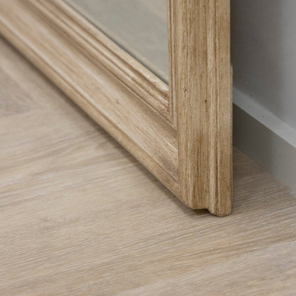 Melilla - Miroir en bois vieilli arche pleine longueur 190cm x 99cm