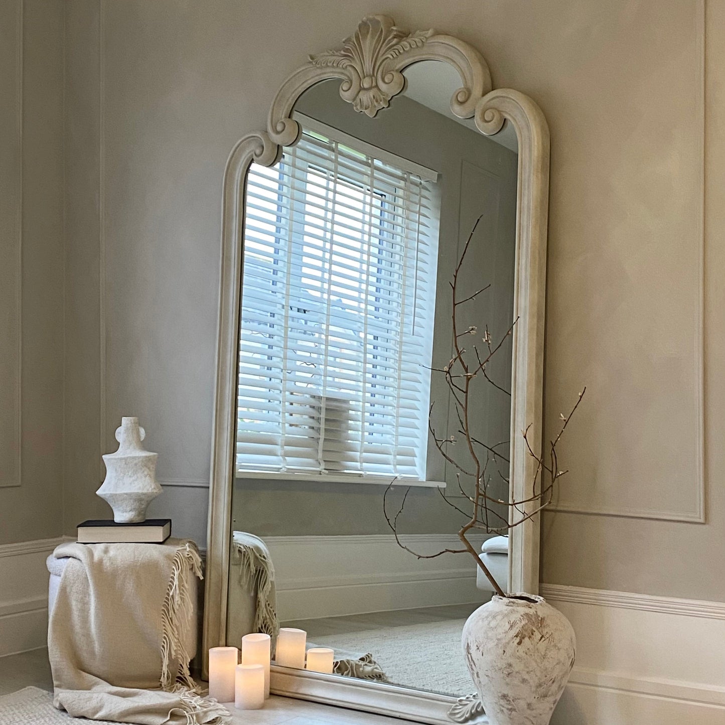 Pelazzo - Miroir Orné Extra Large Pleine Longueur 185cm x 104cm