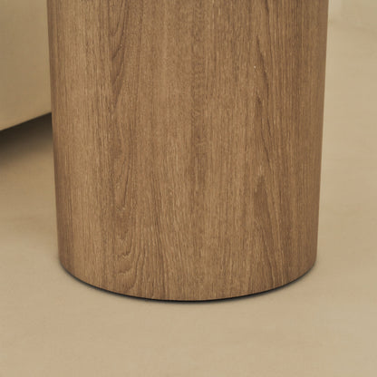 Madison - Table d'appoint ronde en bois lavé