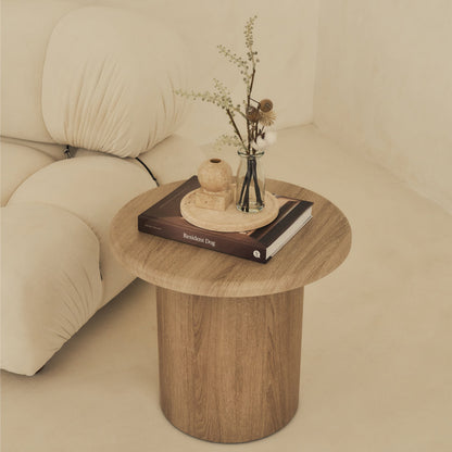 Madison - Table d'appoint ronde en bois lavé