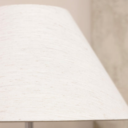 Sicile - Lampe de table avec abat-jour en céramique pierre Coolie