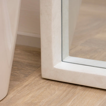 Tamara - Miroir en béton arche extra large pleine longueur 190cm x 110cm