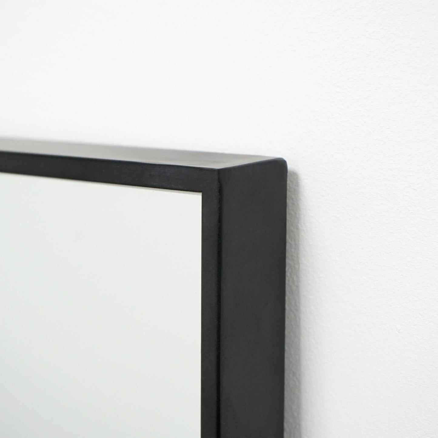 Theo - Miroir Métallique Noir Extra Large Pleine Longueur 190cm x 120cm