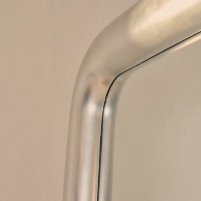 Obsidian - Miroir Rectangulaire Extra Large Brossé Chrome Pleine Longueur 200cm x 120cm