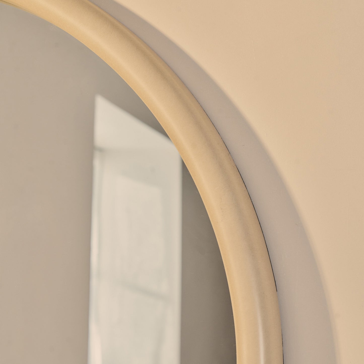 Amora - Miroir en béton grand format arche pleine longueur 180cm x 90cm