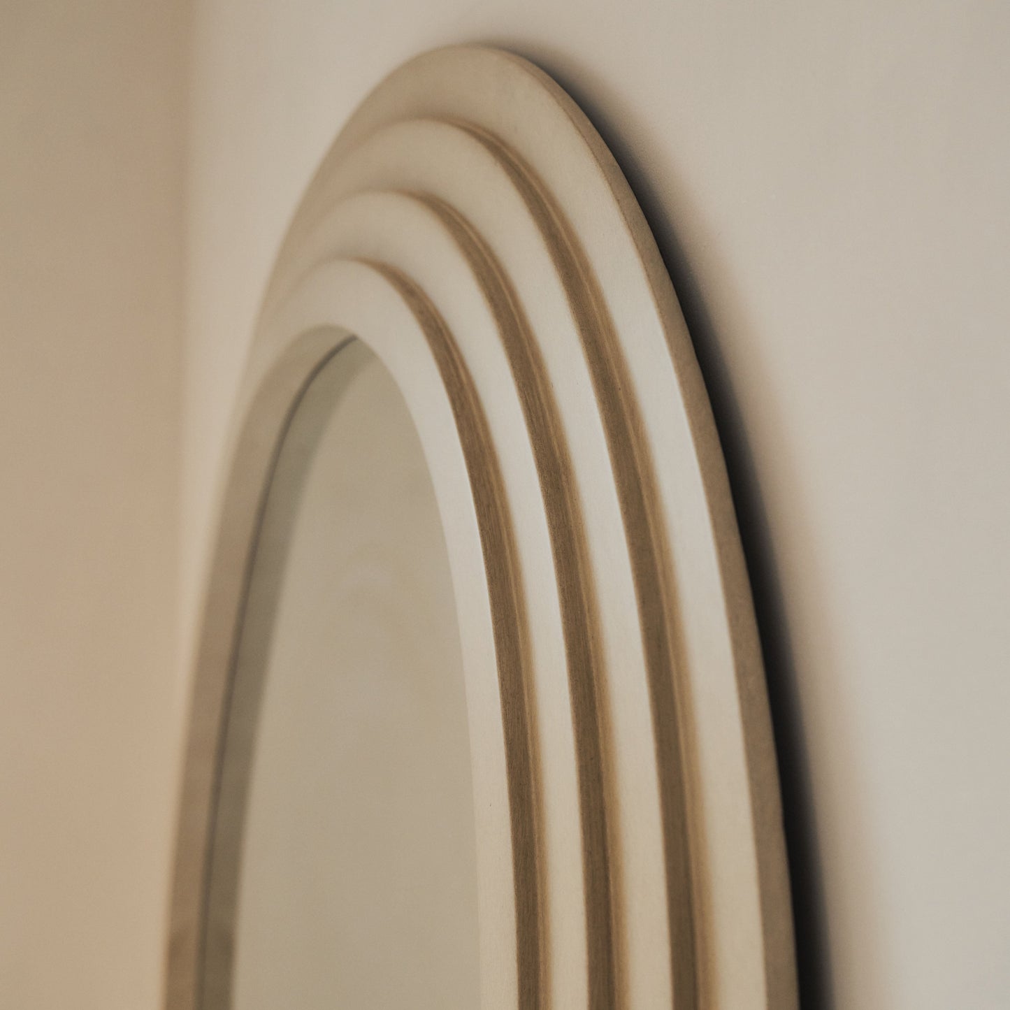 Luciana - Miroir Extra Large en Béton Irregular Pleine Longueur 200cm x 115cm