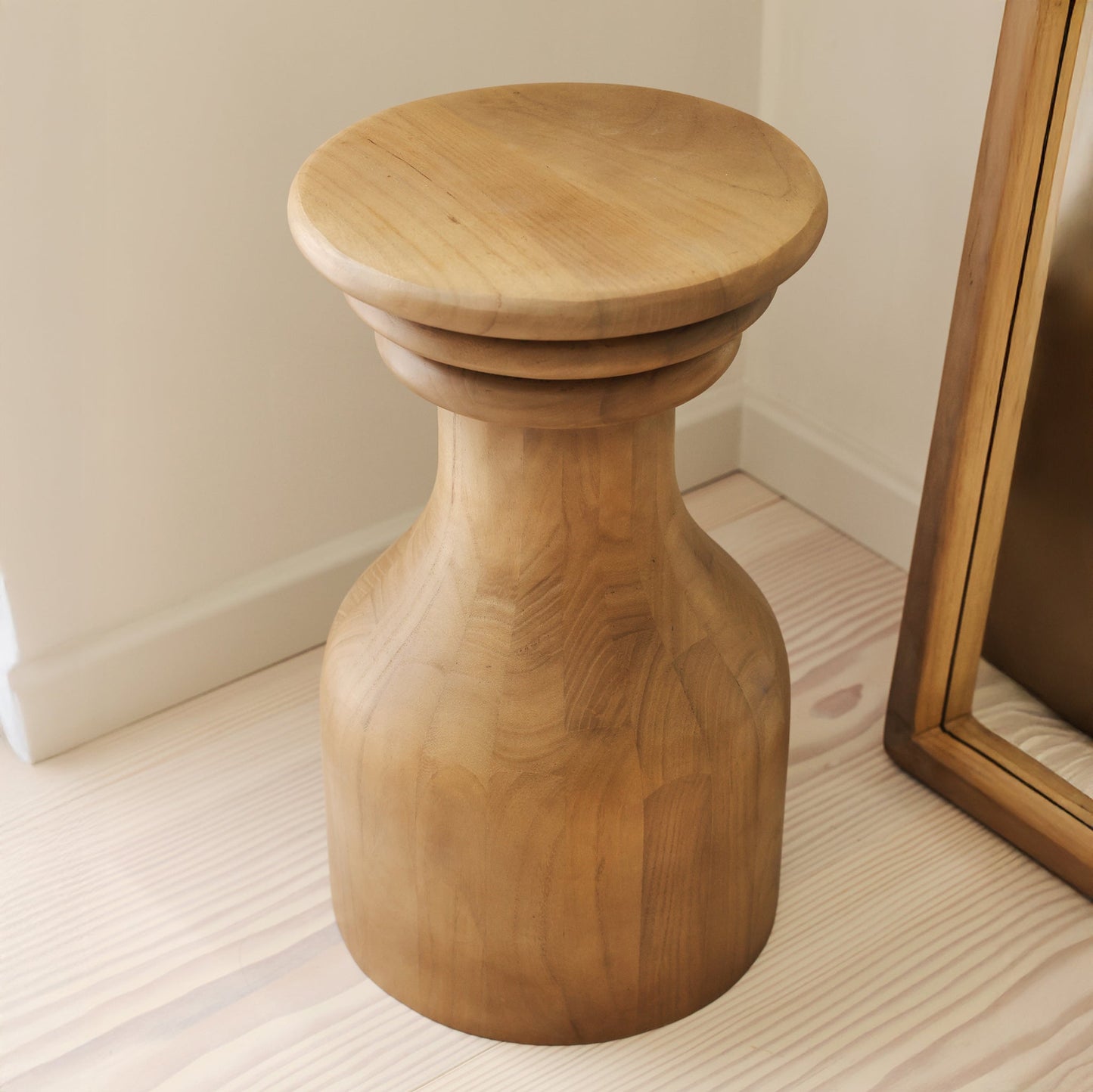 Oribi - Table d'Appoint Rétro en Bois Chaud