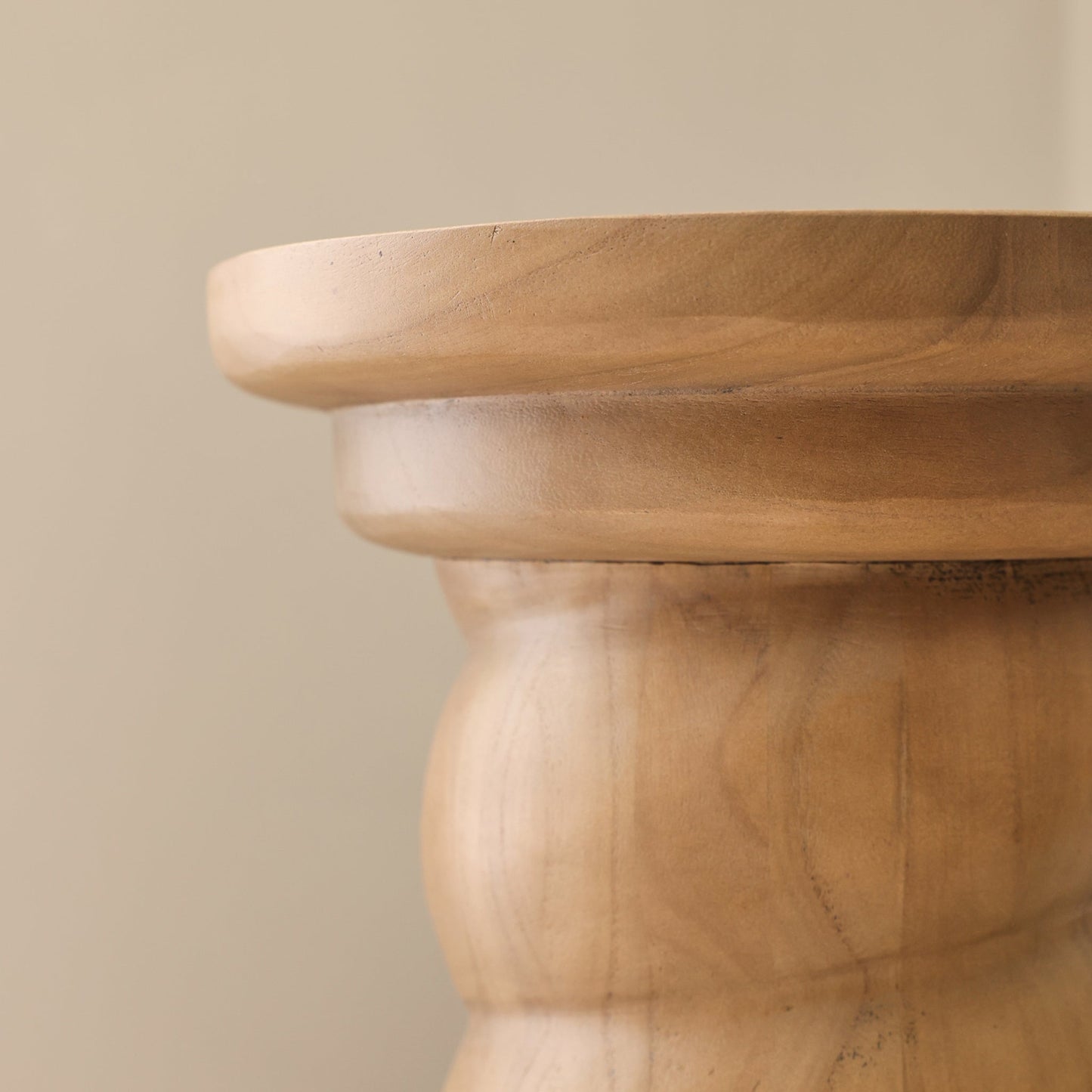 Cassia - Table d'Appoint Rétro en Bois Chaud
