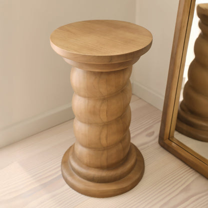 Cassia - Table d'Appoint Rétro en Bois Chaud